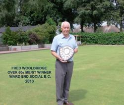 Fred Wooldridge - Individual Merit Winner 2013