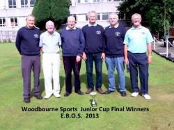 Woodbourne Sports, Junior Cup Winners 2013