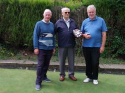 Alan Wincott and Les Haylor (Greville Arms) - Pairs Merit Winners 2014